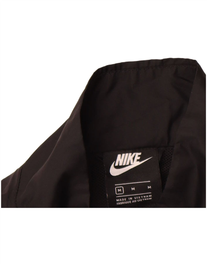 Jachetă de trening pentru bărbați NIKE, poliester mediu negru