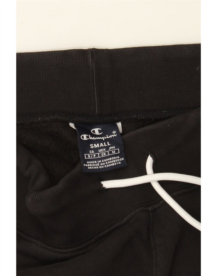 Pantaloni de trening grafic pentru bărbați CHAMPION Pantaloni de jogging mici, negru, color block