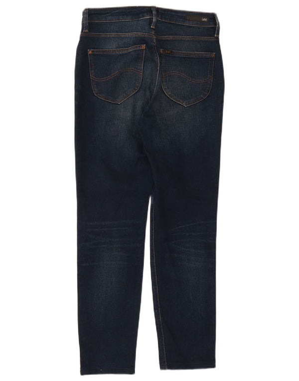 Blugi Lee pentru femei Scarlett High Skinny W29 L26 Bumbac bleumarin