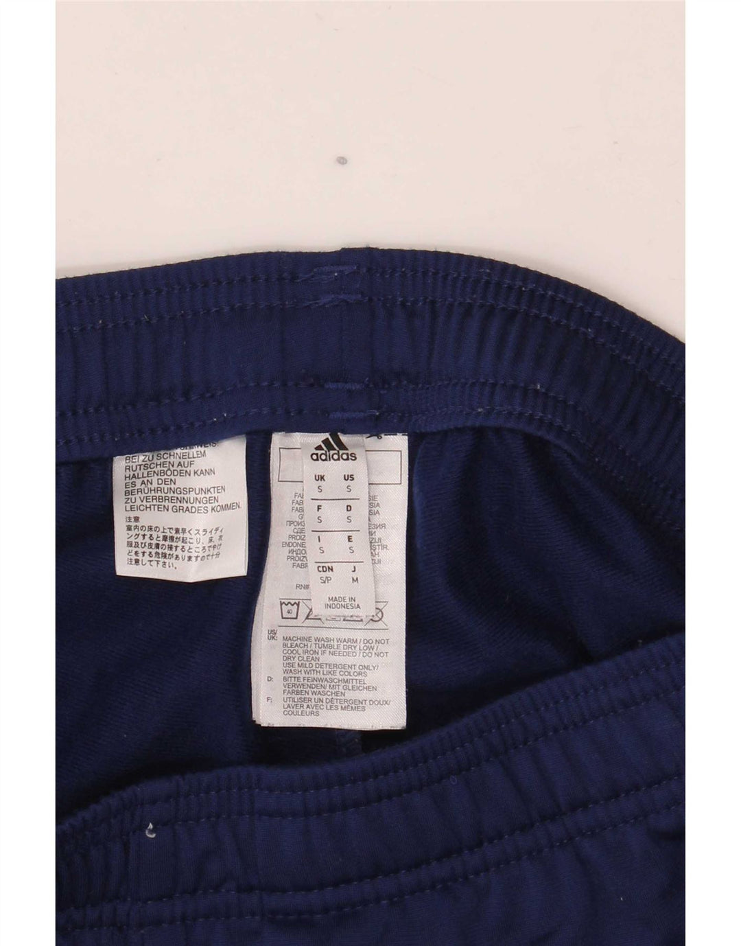 Pantaloni de trening pentru bărbați Adidas Pantaloni de jogging Mici, bleumarin, poliester