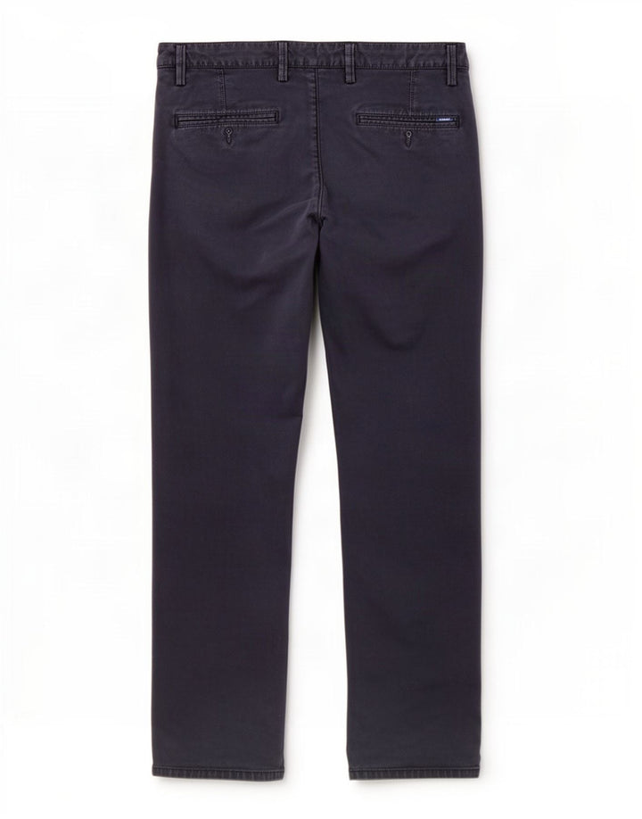 Pantaloni chino obișnuiți drepti pentru bărbați Gant L34 L30 bleumarin