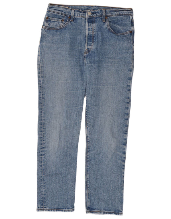 Blugi drepti 501 pentru femei Levi's W29 L28 Bumbac albastru