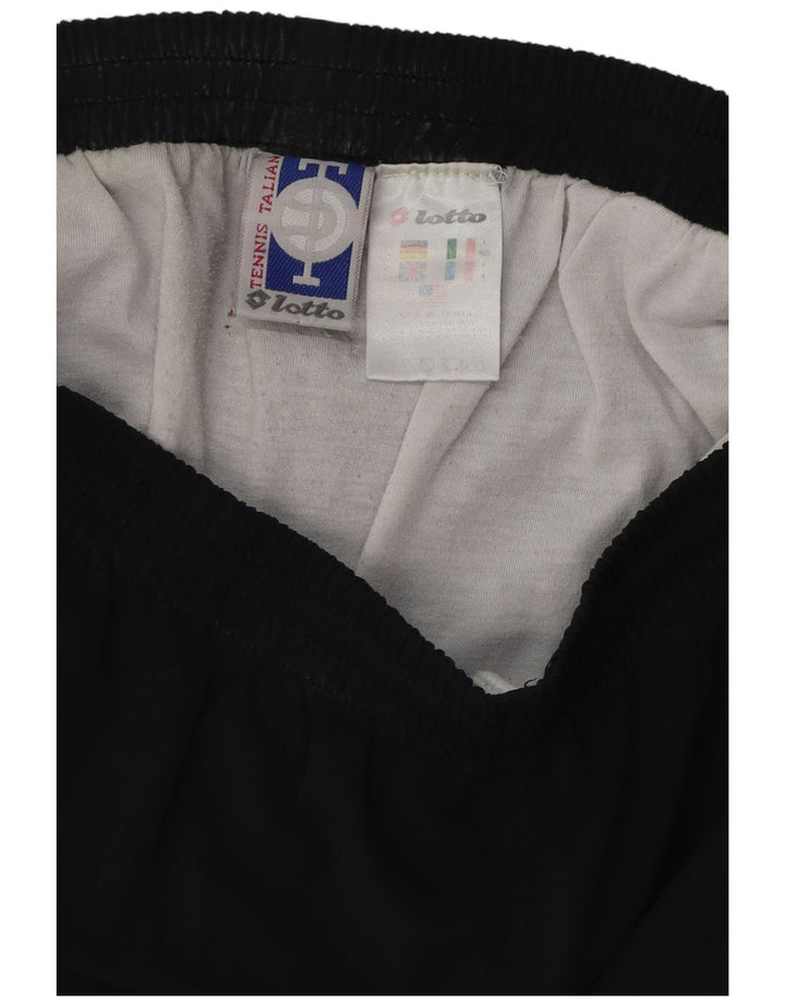Pantaloni scurți sport pentru bărbați LOTTO UK 40/42 Poliester negru mare