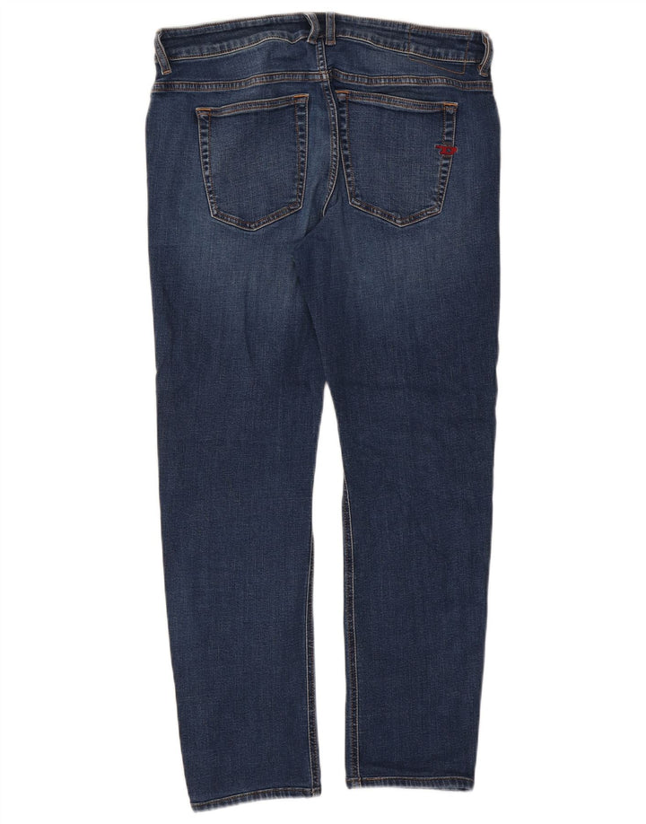 Blugi pentru bărbați Diesel Thanaz Slim W34 L27 Blue Bumbac