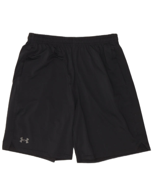 Pantaloni scurți sport Under Armour pentru bărbați, mari, negru, poliester