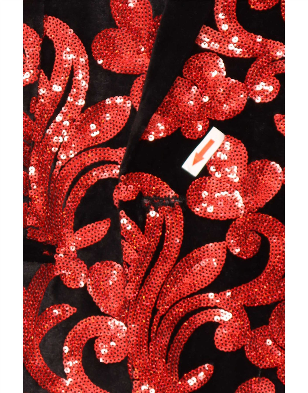 Blazer Vintage pentru bărbați UK 40 Large Red Paisley