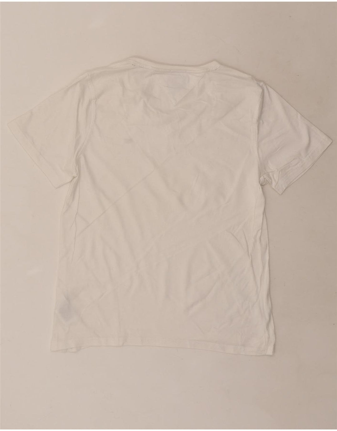 Tricou Tommy Hilfiger pentru bărbați Top Medium White Bumbac