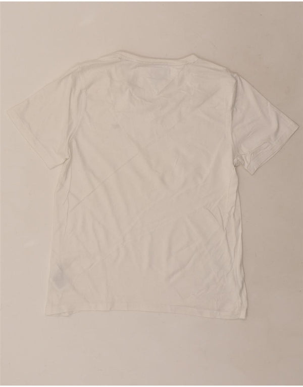 Tricou Tommy Hilfiger pentru bărbați Top Medium White Bumbac