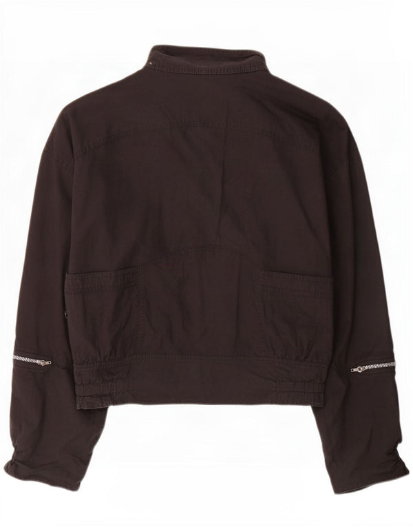 Jachetă vintage pentru femei UK 12 Medium Black