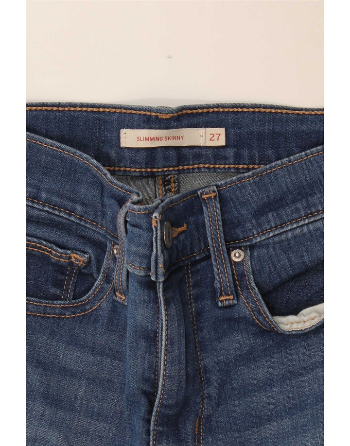 Blugi skinny pentru slăbit Levi's W27 L29 albastru