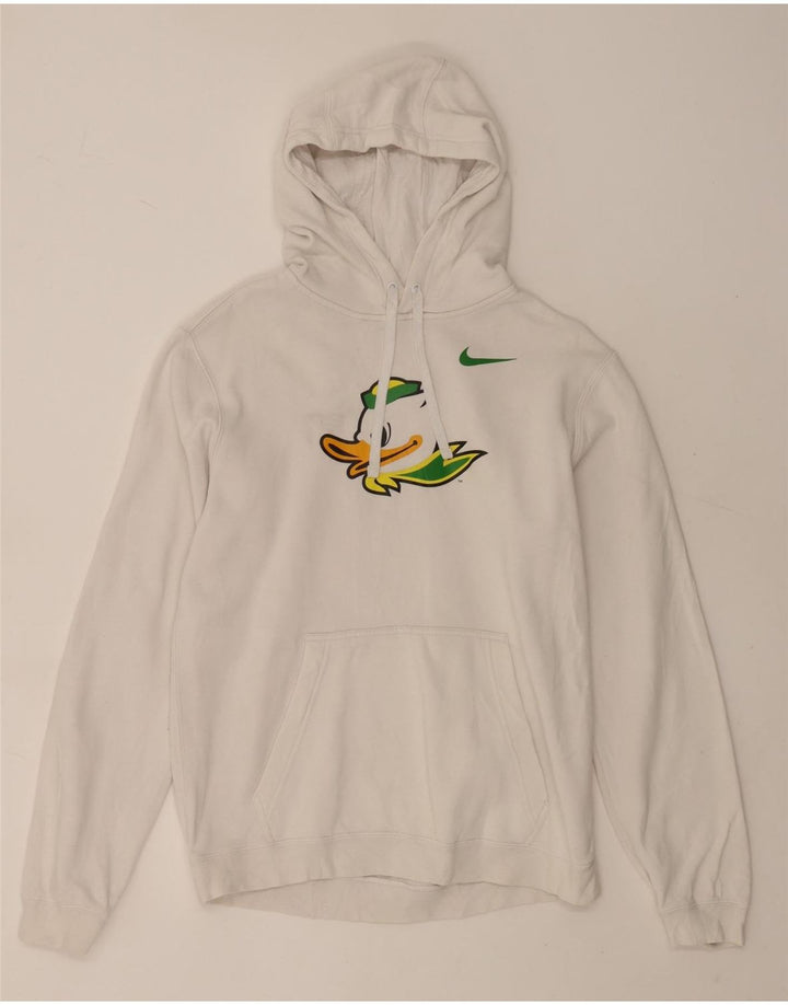 Pulover Nike Grafic pentru bărbați, bumbac alb mediu