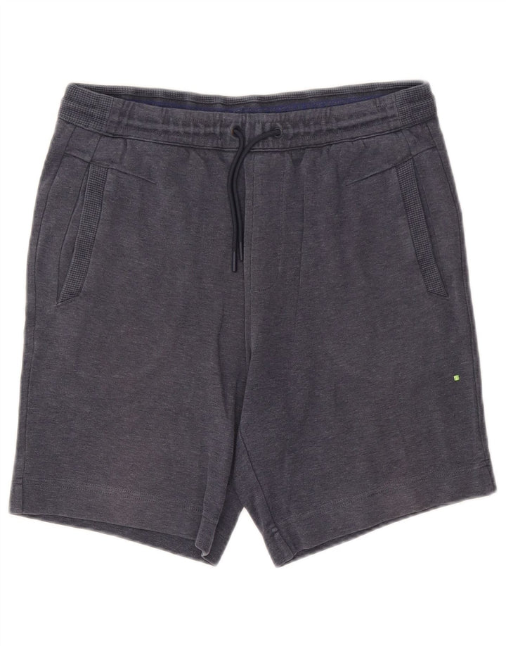 Pantaloni scurți sport grafic pentru bărbați Hugo Boss Mici, bleumarin