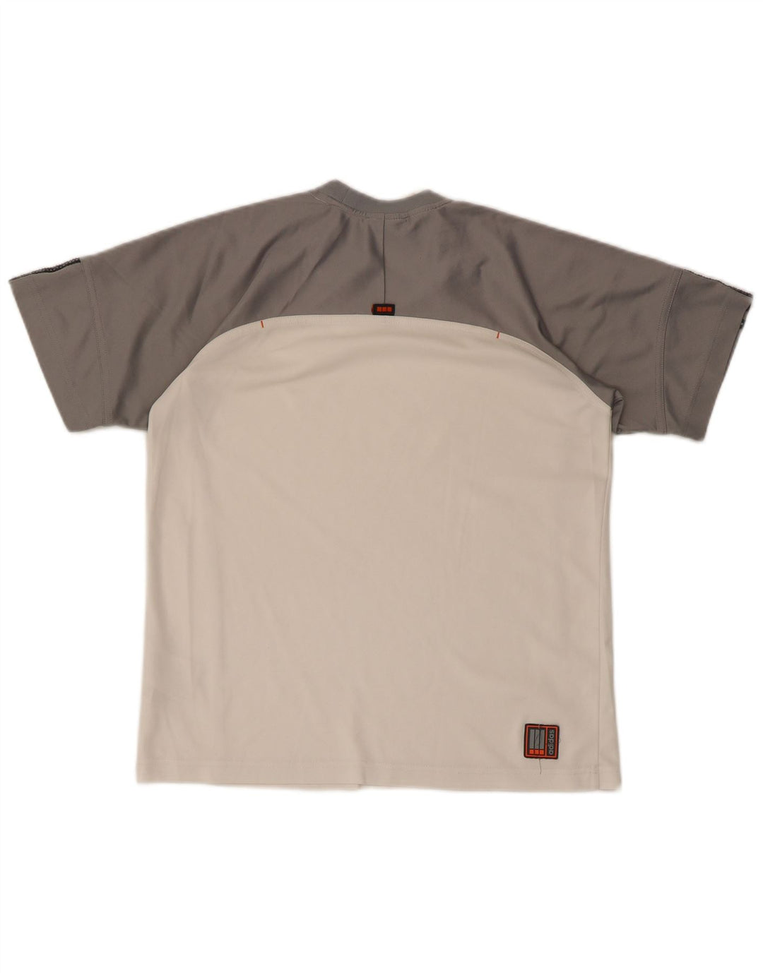 Tricou pentru băieți ADIDAS Top 13-14 ani poliester alb color bloc