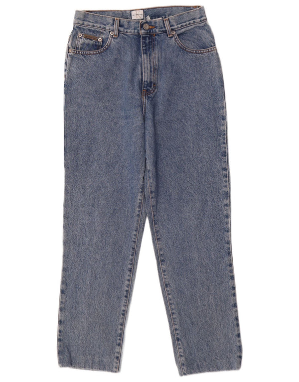 CALVIN KLEIN Blugi conici pentru femei US 10 Large W28 L28 Blue Bumbac