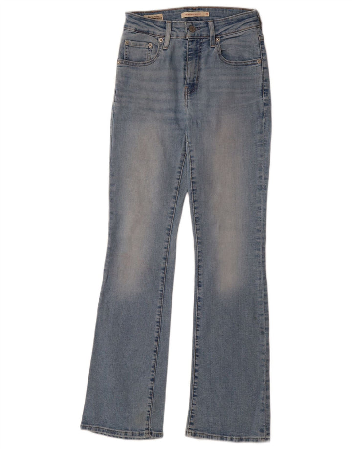 Blugi Levi's 725, cu talie înaltă, pentru femei, L25 L30, bumbac albastru