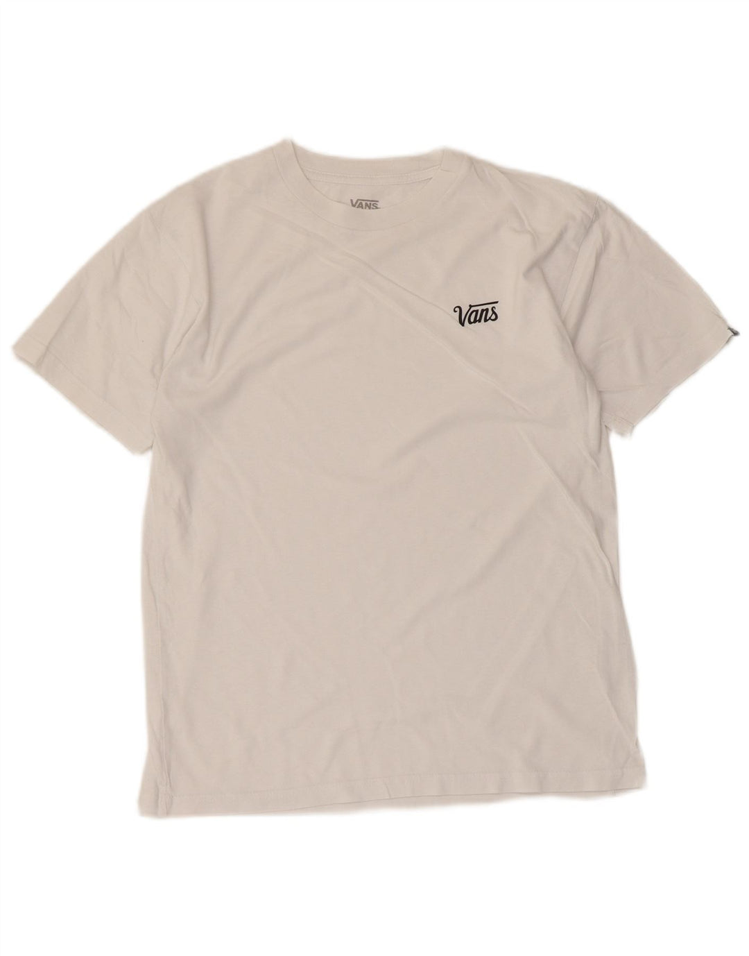 Tricou Vans pentru bărbați Top mic din bumbac alb