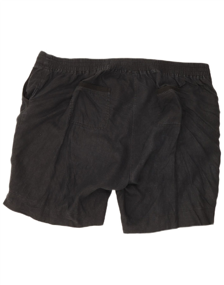 Pantaloni scurți chino pentru bărbați Marks & Spencer W52 5XL, in negru