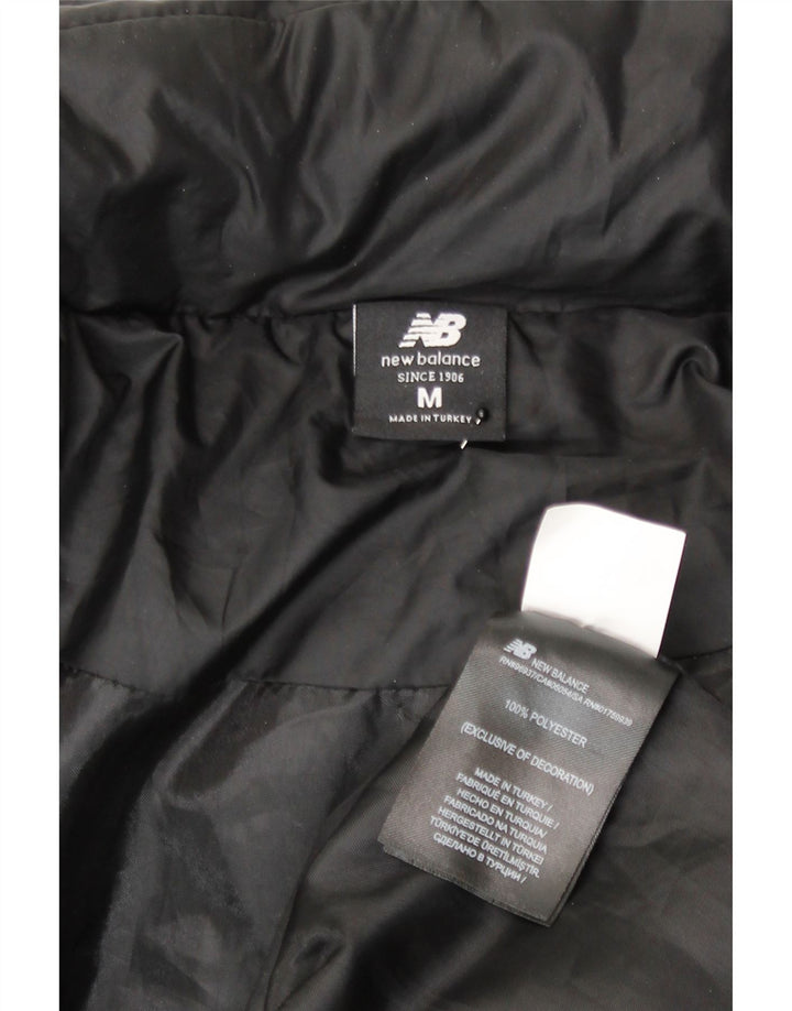 Palton supradimensionat cu glugă pentru femei New Balance UK 14 Medium Black