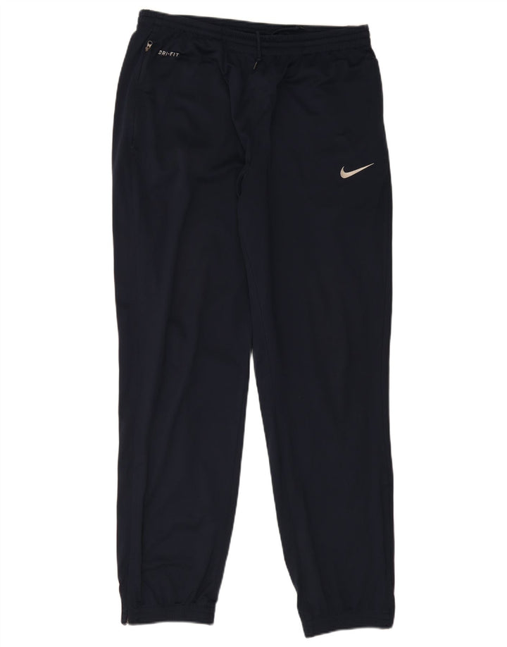 Pantaloni de trening Nike Dri Fit pentru bărbați Pantaloni de jogging mari, bleumarin, poliester