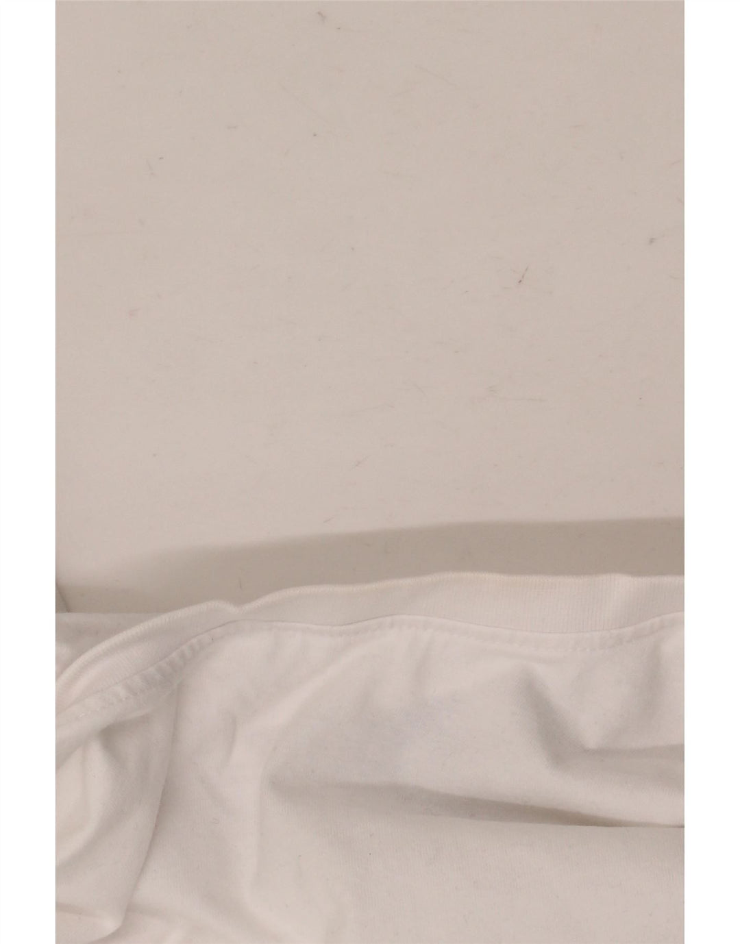 CREW CLOTHING Tricou pentru bărbați Top mare din bumbac alb