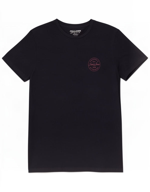 Jack & Jones Mens Originals Tricou Top Mediu Bleumarin Bumbac