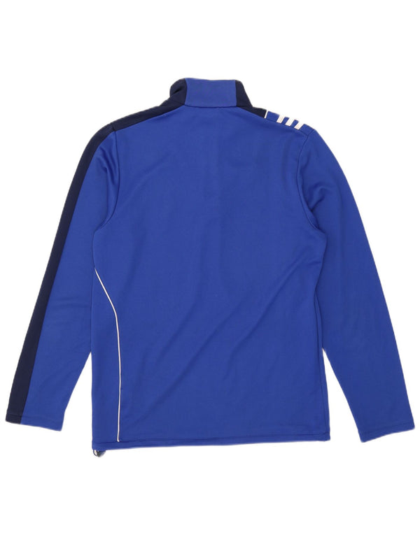 Adidas Mens Climalite Pullover Trening Top UK 38/40 Medium Blue