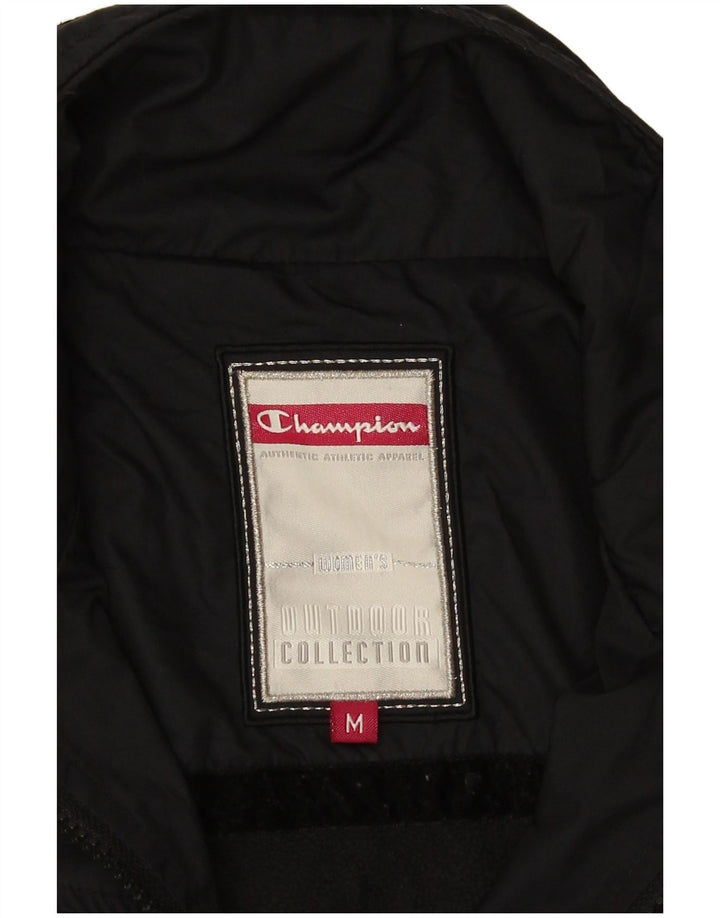 Jachetă bomber cu glugă pentru femei Champion UK 14 Medium Bleumarin