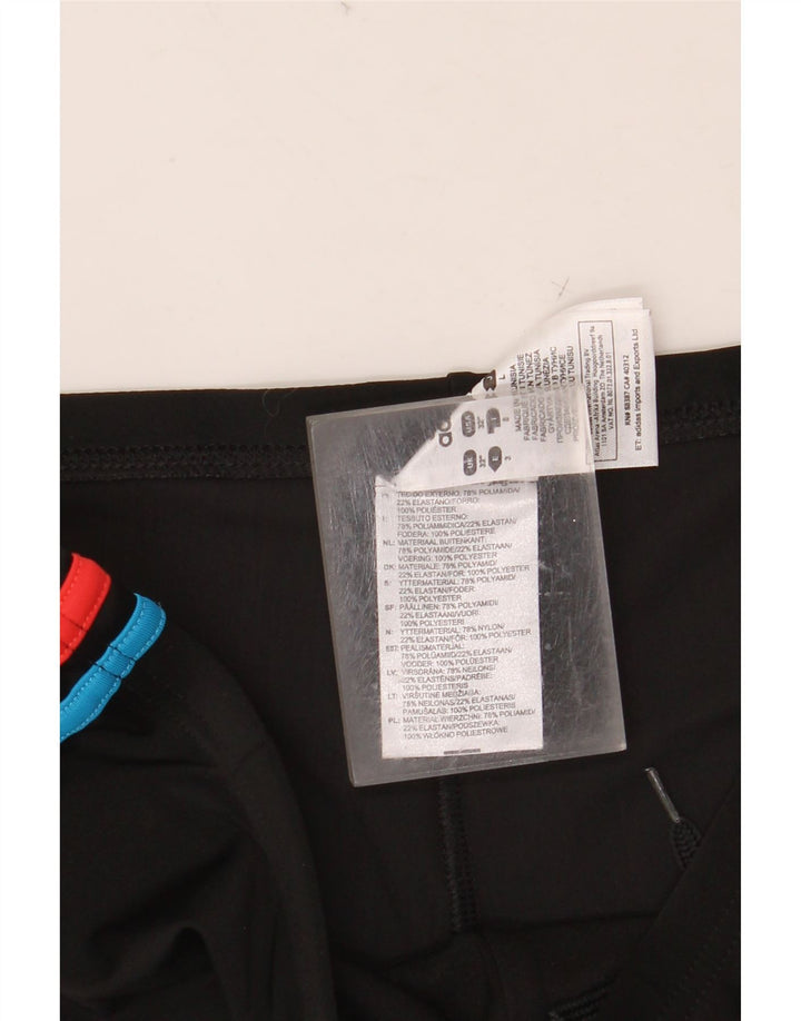 Pantaloni scurți de înot ADIDAS pentru bărbați, nailon mediu negru