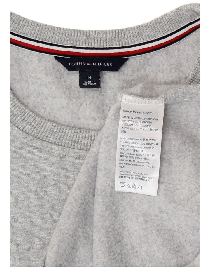 Pulover cu grafic pentru femei Tommy Hilfiger, UK 14 Medium Gri Pete