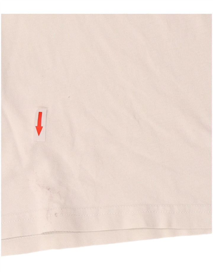 Tricou polo grafic North Sails pentru bărbați, bumbac alb 2XL