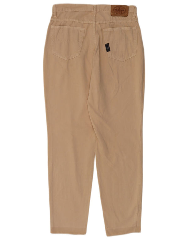 Trussardi Pantaloni casual conici pentru bărbați IT 48 XL W34 L29 bej bumbac