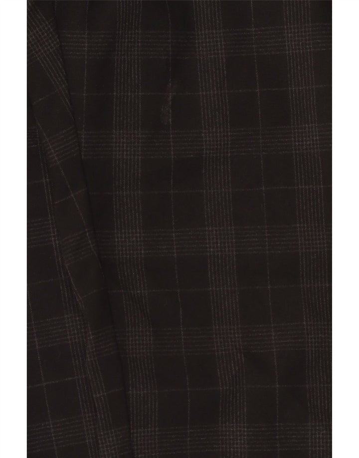 Pantaloni chino conici pentru bărbați Zara Mediu L31 L28 Black Check