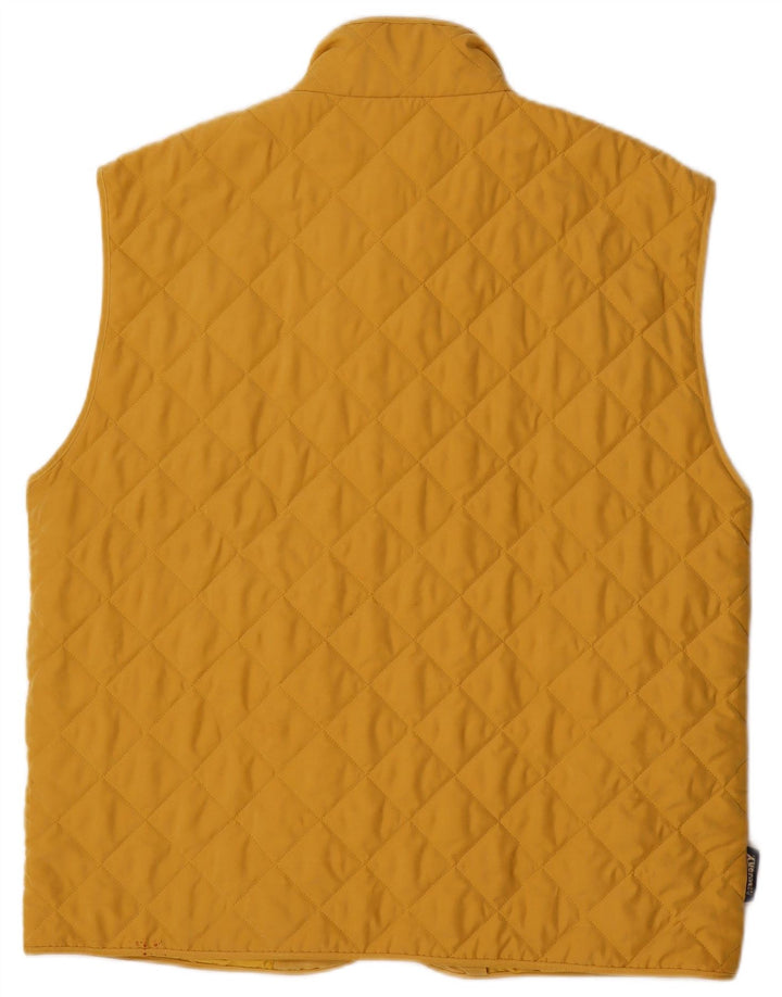 Gilet matlasat pentru bărbați Husky UK 40, mare, galben din poliester