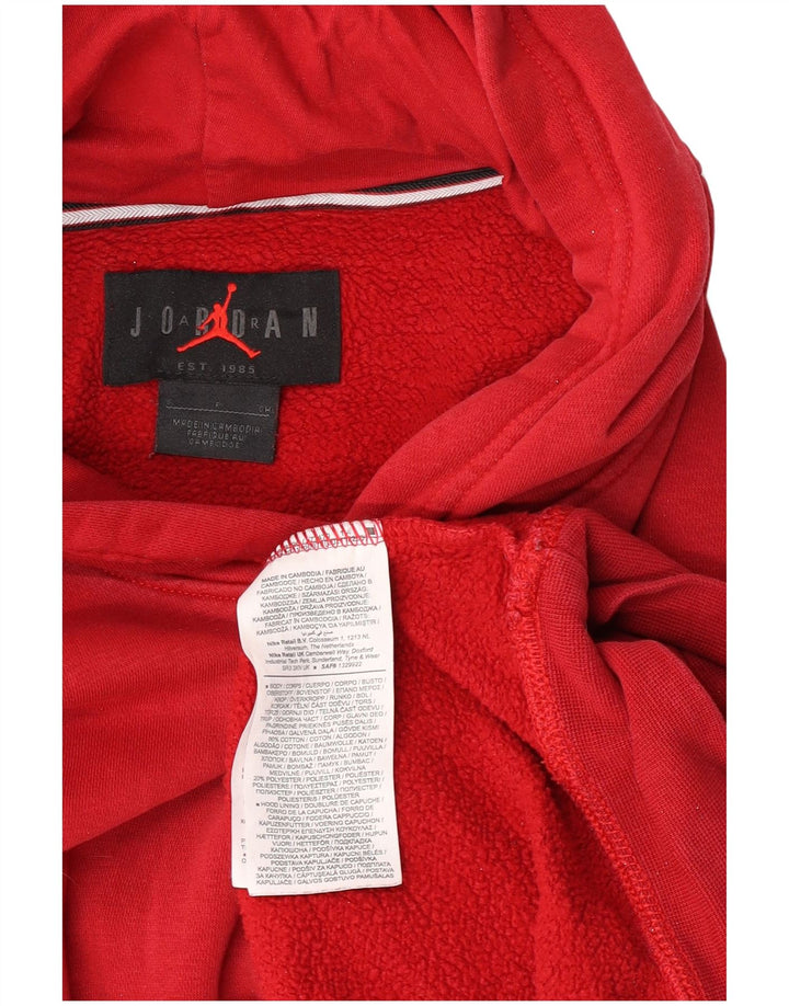 Jumper Jordan pentru bărbați, bumbac roșu mic