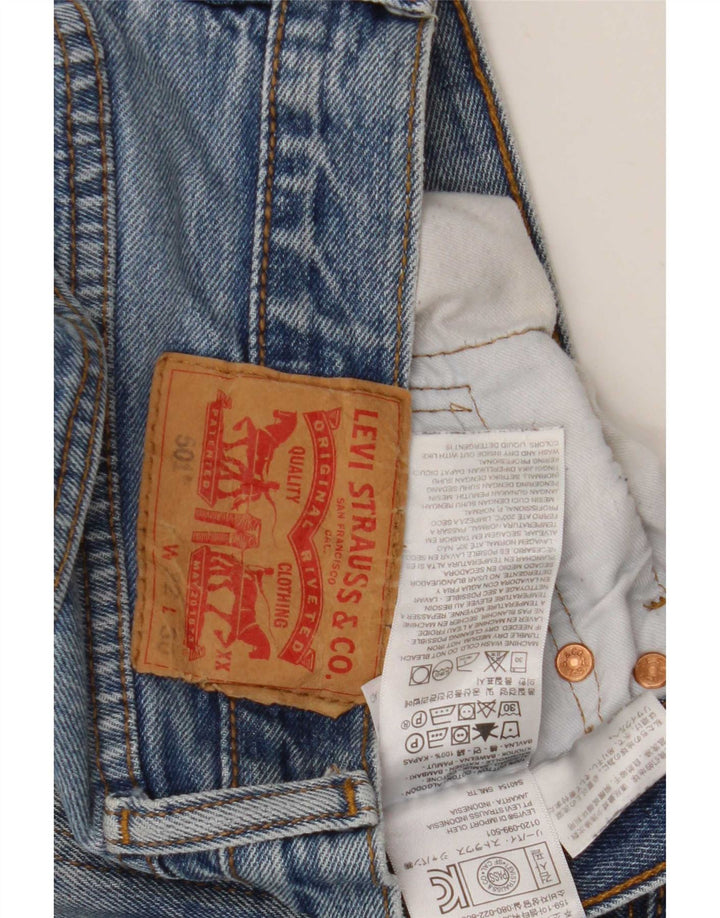Blugi drepti pentru bărbați Levi's 501 W32 L30 Bumbac albastru