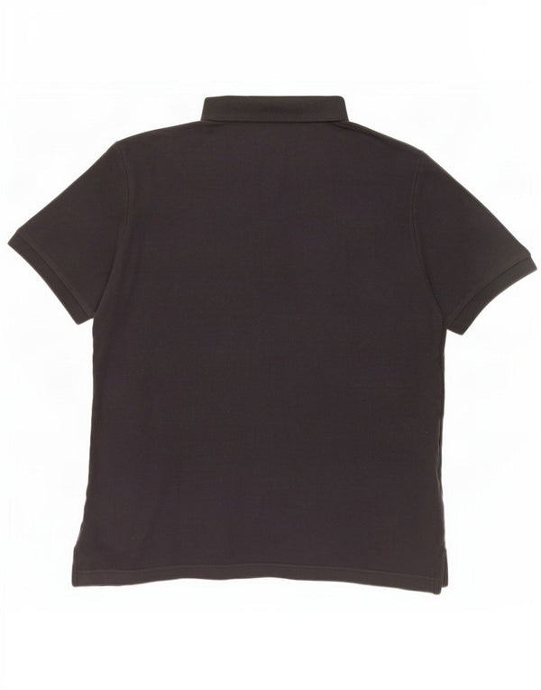Tricou polo Nike pentru bărbați, mare, negru, bumbac