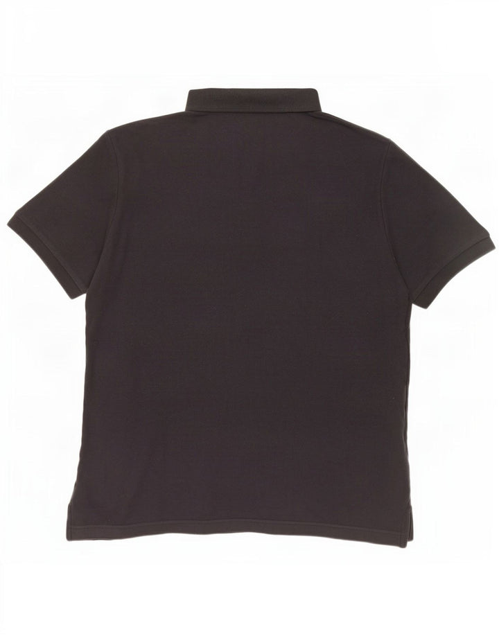 Tricou polo Nike pentru bărbați, mare, negru, bumbac