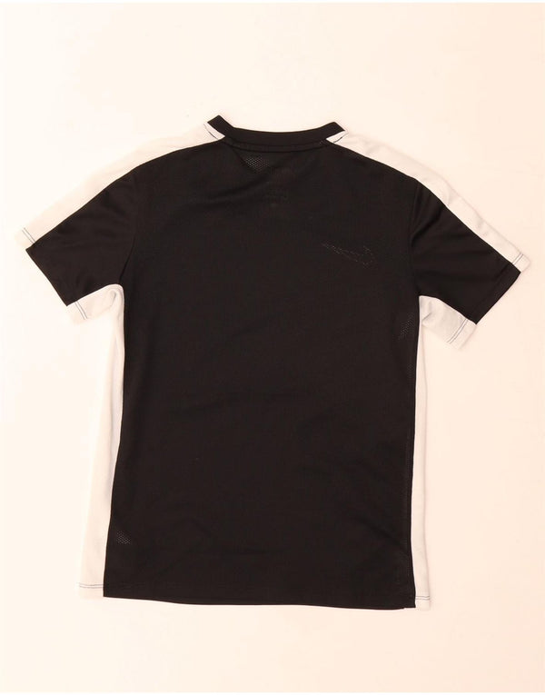 Tricou Nike Dri Fit pentru băieți Top 10-11 ani Mediu Negru Colorblock