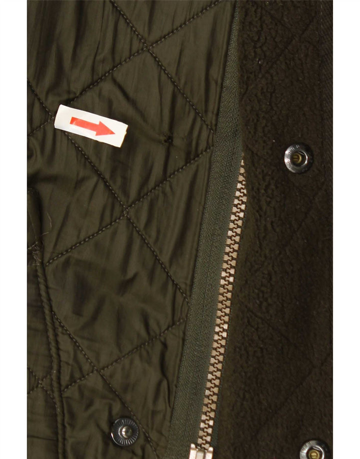 Jachetă matlasată pentru bărbați Barbour UK 36 Poliamidă verde mică