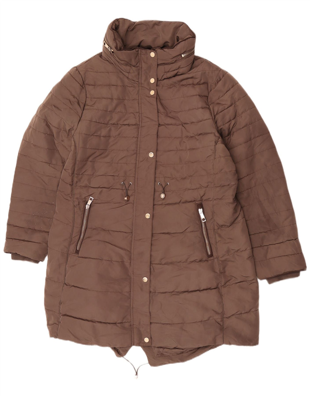 Jachetă parka cu glugă pentru femei Marks & Spencer UK 20 2XL Kaki Poliester
