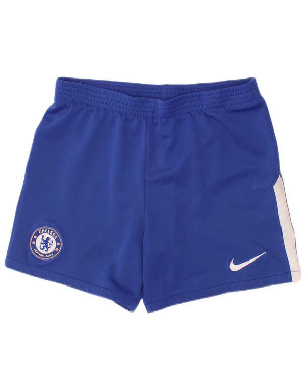 Pantaloni scurți sport Nike Chelsea FC pentru băieți 6-7 ani, mari, albastru, color block