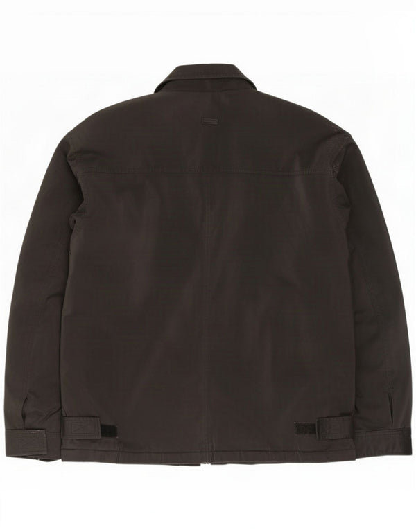 Sf. Jachetă de vânt pentru bărbați Bernard Fit Regular Fit IT 52/54 XL Negru PVC