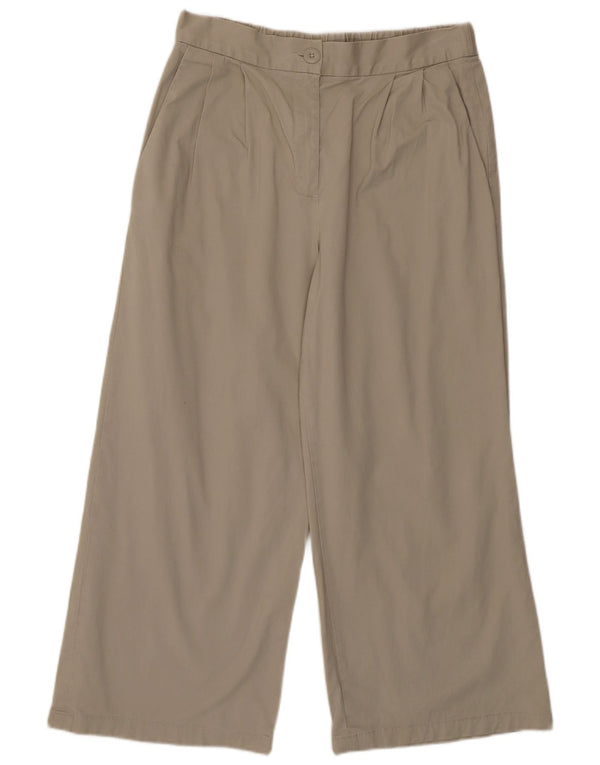 French Connection Pantaloni Capri pentru femei UK 10 Small W30 L24 Bej