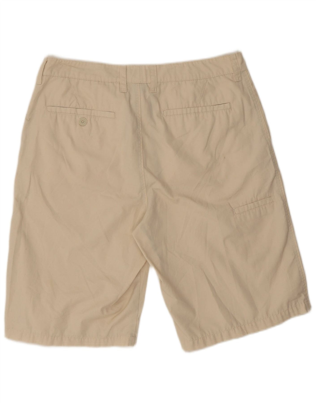 Pantaloni scurți chino vintage pentru bărbați W33 Medium Beige Poliester