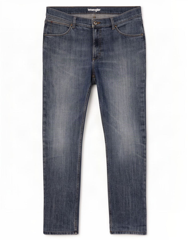 Blugi slim pentru bărbați Wrangler W36 L29 Bumbac albastru