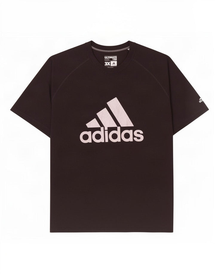 Tricou grafic pentru bărbați Adidas Top 3XL poliester negru