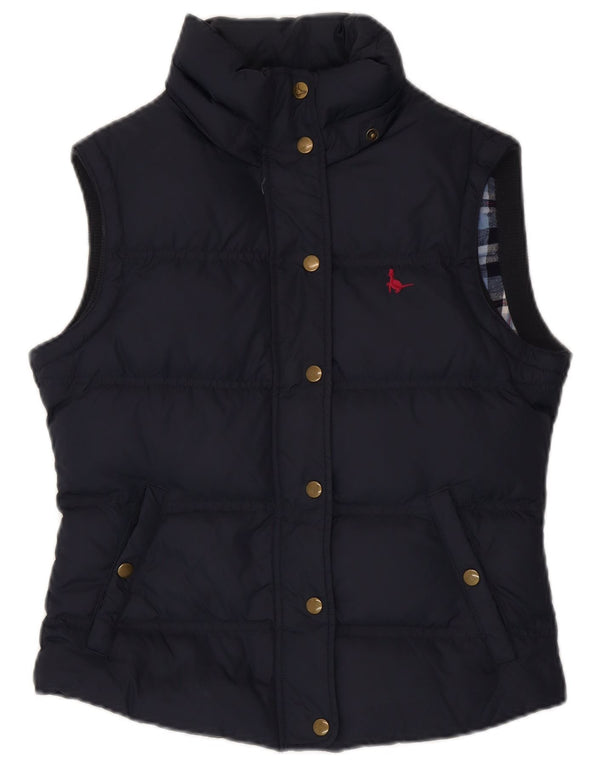 Jack Wills Gilet căptușit pentru femei UK 10 Small Bleumarin