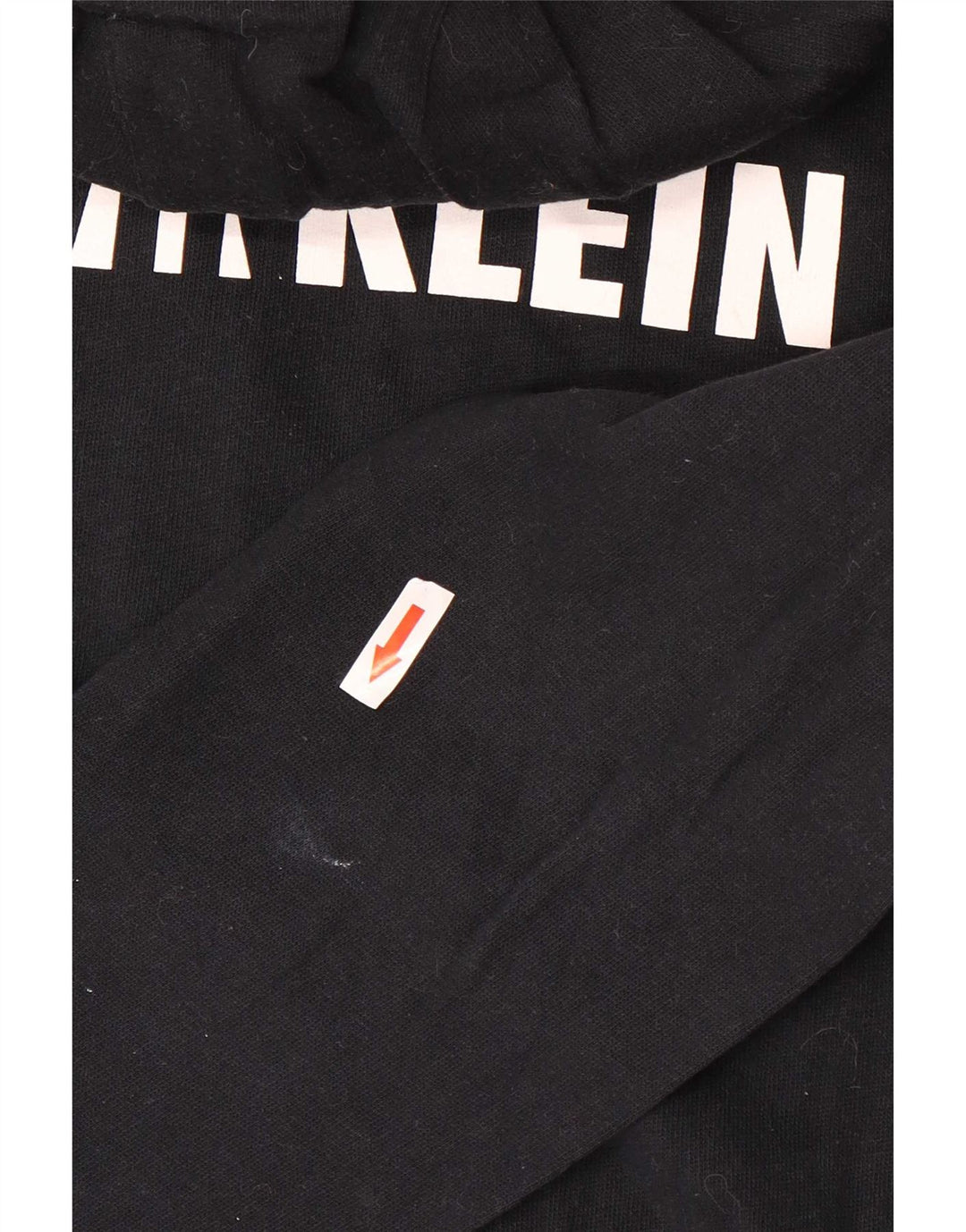 Pulover Calvin Klein pentru bărbați, cu fermoar și grafic, mediu negru