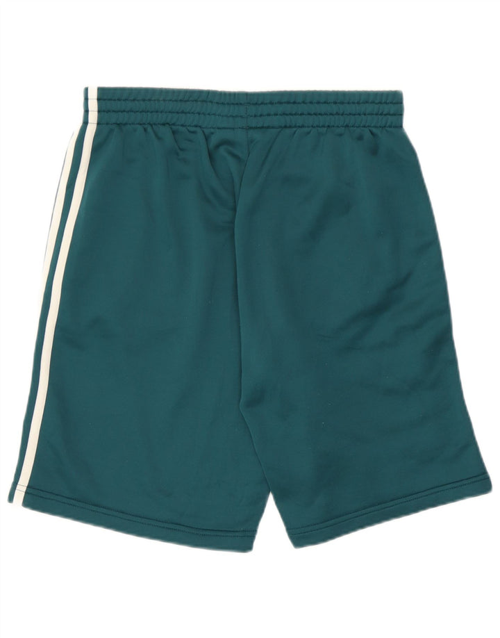 Pantaloni scurți sport adidas băieți 15-16 ani poliester verde