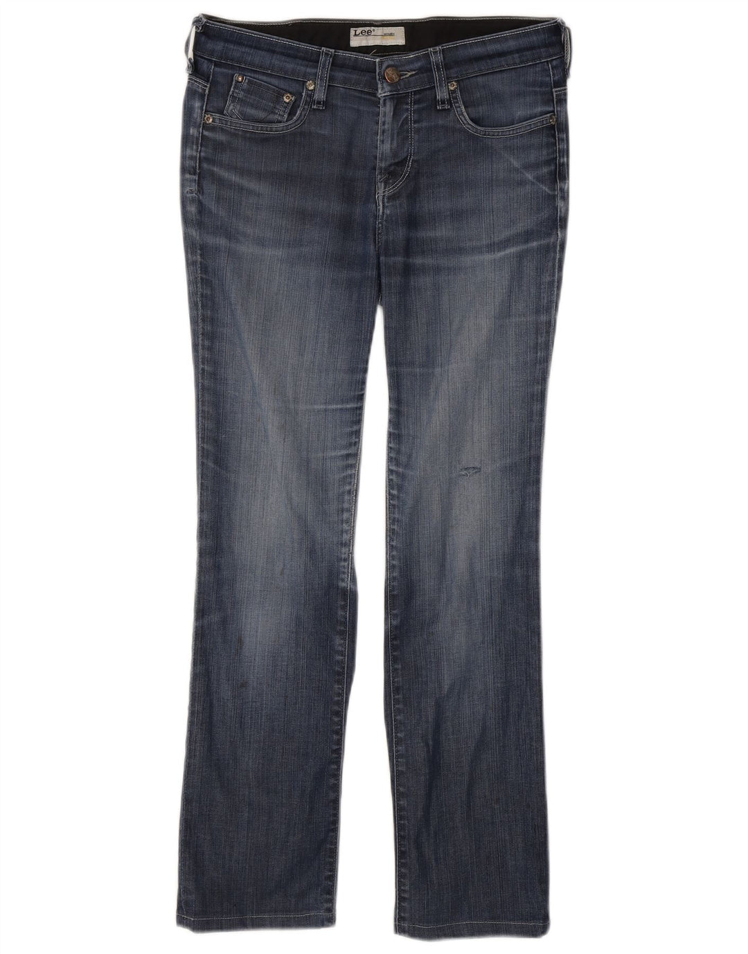 Blugi Lee pentru femei Rice Bootcut W28 L27 Bumbac albastru